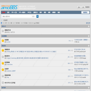 amobbs.com 阿莫电子技术论坛 首页